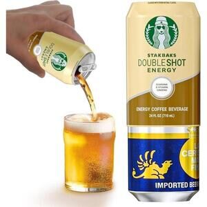 NEW Beerskin Skywin Silicone Can Sleeve 12 Oz 355 mL Coffee Energy Drink NWT